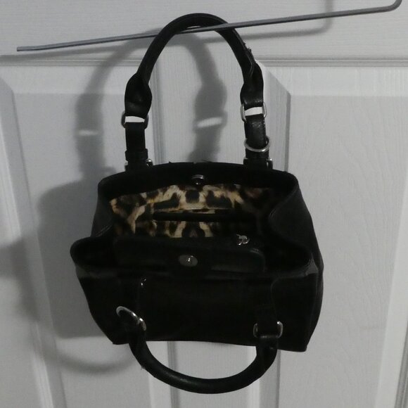 PINK STIX ACCESSORIES | Small Black Embossed Handbag - Picture 5 of 9